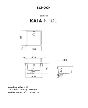 KAIA N-100 MAGMA CRISTADUR® - LINIA STUDIO – zdjęcie 2